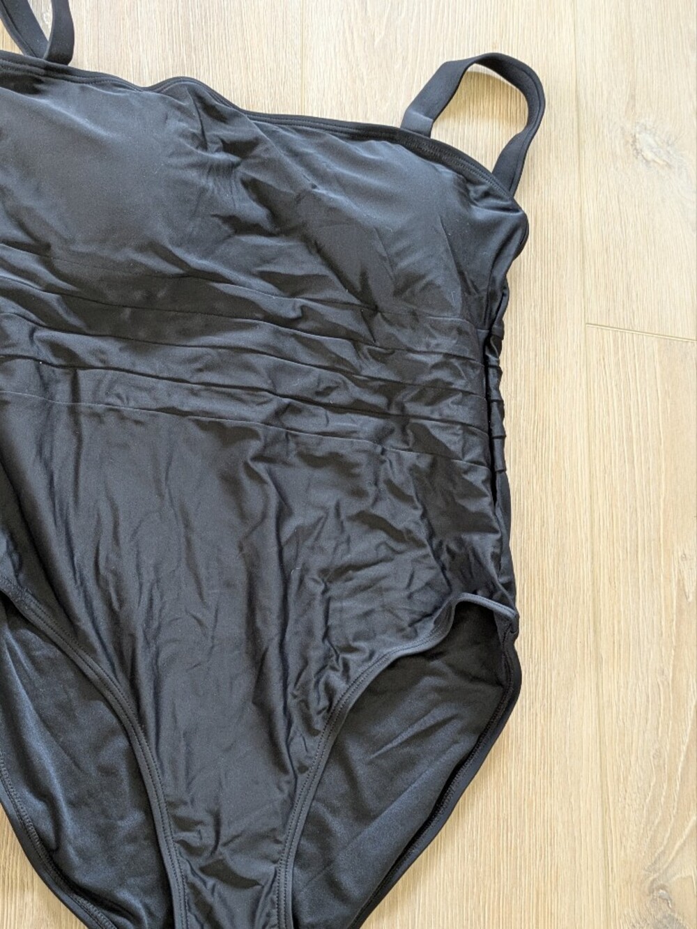 Black One-Piece Swimsuit